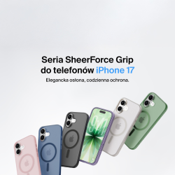 Belkin Etui na iPhone 17 magnetyczne, żebrowane, granatowe