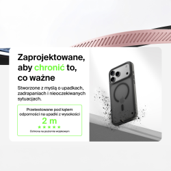 Belkin Etui na iPhone 17 Pro magnetyczne, żebrowane, czarne