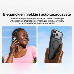 Belkin Etui na iPhone 17 Pro magnetyczne, żebrowane, czarne