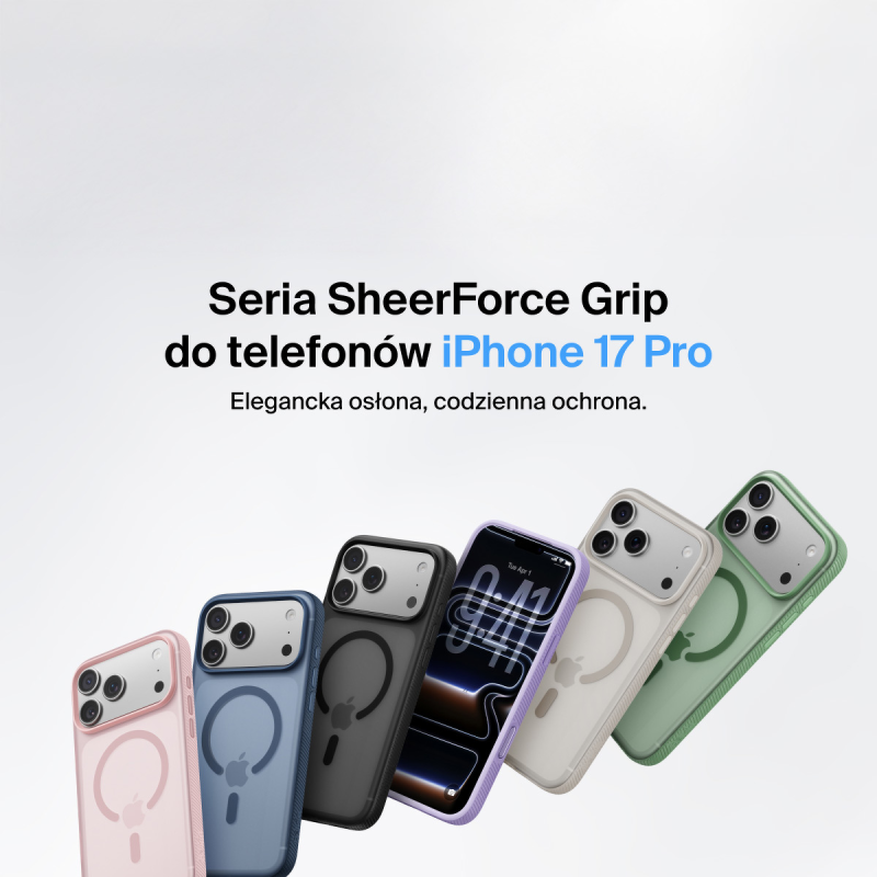 Belkin Etui na iPhone 17 Pro magnetyczne, żebrowane, granatowe