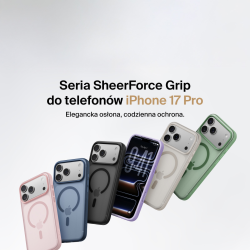 Belkin Etui na iPhone 17 Pro magnetyczne, żebrowane, piaskowe