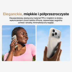Belkin Etui na iPhone 17 Pro magnetyczne, żebrowane, piaskowe