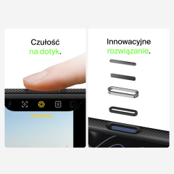 Belkin Etui na iPhone 17 Pro Max magnetyczne, żebrowane, czarne