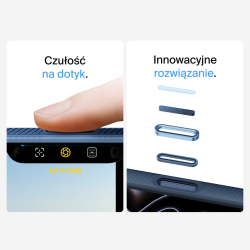 Belkin Etui na iPhone 17 Pro Max magnetyczne, żebrowane, granatowe