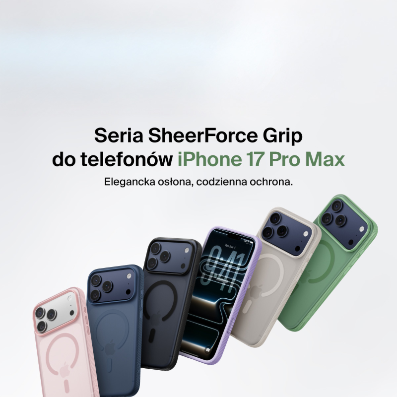 Belkin Etui na iPhone 17 Pro Max magnetyczne, żebrowane, pistacjowe