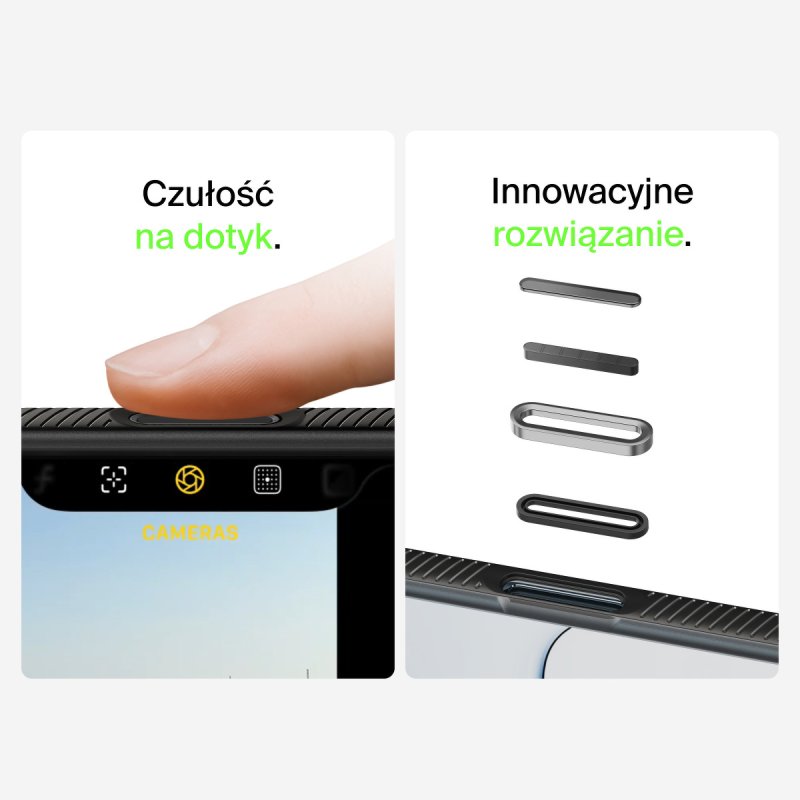 Belkin Etui na iPhone Air magnetyczne, żebrowane, czarne