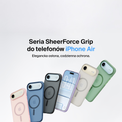 Belkin Etui na iPhone Air magnetyczne, żebrowane, granatowe