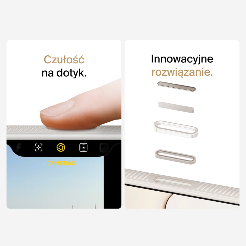 Belkin Etui na iPhone Air magnetyczne, żebrowane, piaskowe