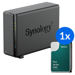 Synology DS124 /8T | 1-zatokowy serwer NAS w zestawie z dysk… | PartsPC.pl