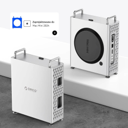 Orico Obudowa do MacMini M4, aluminiowa