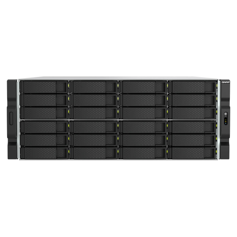 QNAP TS-h2477AXU-RP-R7-32G | 24-zatokowy NAS, AMD, 32GB RAM, 2x 10GBase-T, RACK RP