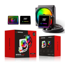 Rampage INFINITE V120 Chłodzenie wodne 120MM ARGB, białe