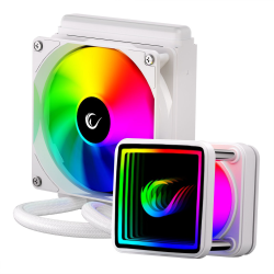 Rampage INFINITE V120 Chłodzenie wodne 120MM ARGB, białe