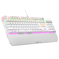 Rampage klawiatura mechaniczna KB-R86 UMBRA Blue Switch Biała