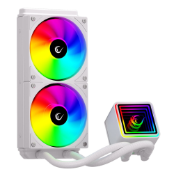 Rampage INFINITE V240 Chłodzenie wodne 240MM ARGB, białe | PartsPC.pl