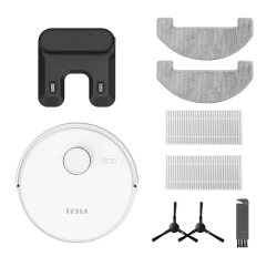 TESLA RoboStar iQ660 Sprzątający robot mopujący, biały