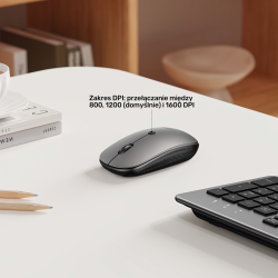 Unitek Zestaw SlimDuo 2.4G bezprzewodowa myszka i klawiatura