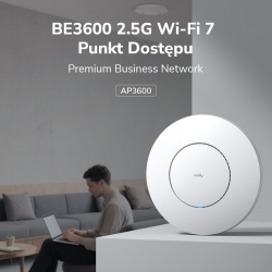 CUDY AP3600 Punkt dostępowy Wi-Fi 7, 2.5G