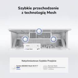 CUDY AP3600_P Punkt dostępowy Wi-Fi 7, 2.5G z adapterem PoE