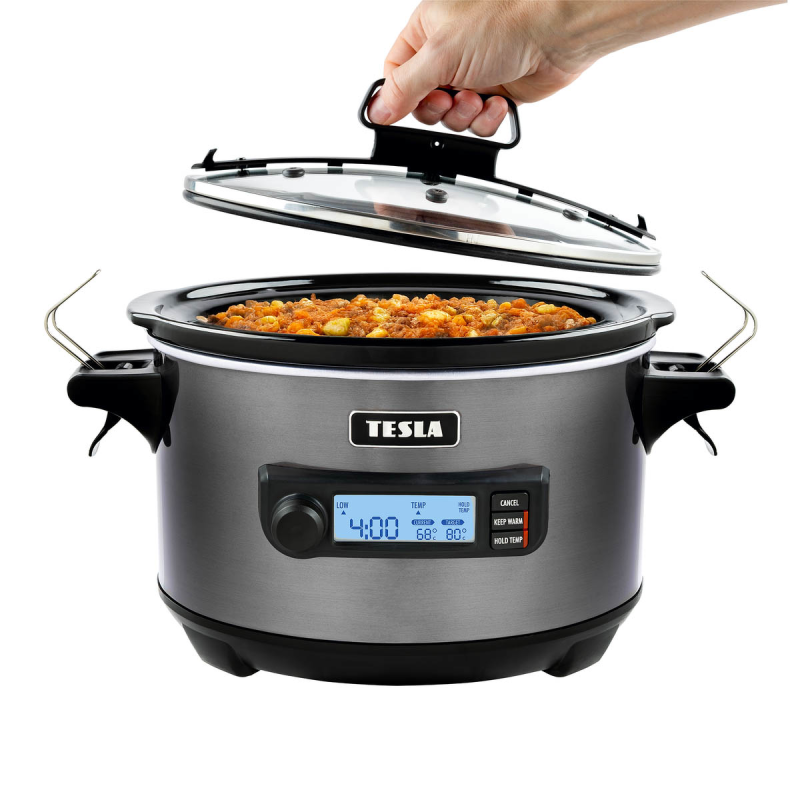 TESLA SlowCook S900 Plus Wolnowar z sondą temperatury