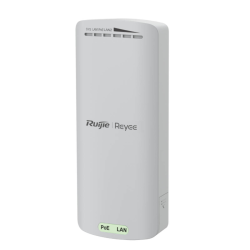 Ruijie Reyee RG-EST100-E | Access Point, kierunkowy, 2 port, 2xFE, 1xPoE IN 24V, WiFi 5, 2.4GHz, 300Mbps, Zewnętrzny, 500M, 1x12