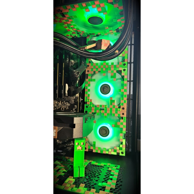 Komputer PartsPC VORTEX X3D | Ryzen 7 7800X3D / RTX 5070 Ti 16GB / 32GB DDR5 / 2TB