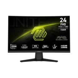 MSI Monitor 23.6 cala MAG 244C LED/FHD/Curved/180Hz/czarny