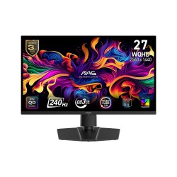 MSI Monitor MAG 271QP QD-OLED X 24/26.5 cali/FLAT/QD-LED/WQHD/240Hz/Black