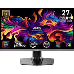 MSI Monitor MAG 272UP QD-OLED X24/26.5/LED/Flat/QD-OLED/UHD/240Hz/Czarny