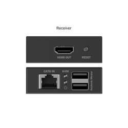 Przedłużacz/Extender DIGITUS KVM HDMI+USB 1.1 do 40m/70m po kat.6 z