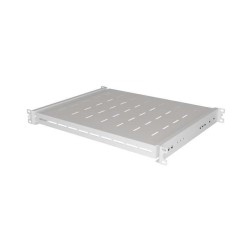 Półka wysuwana do szaf Rack 19" Lanberg szara 1U/445x350mm udźwig do 35kg,
