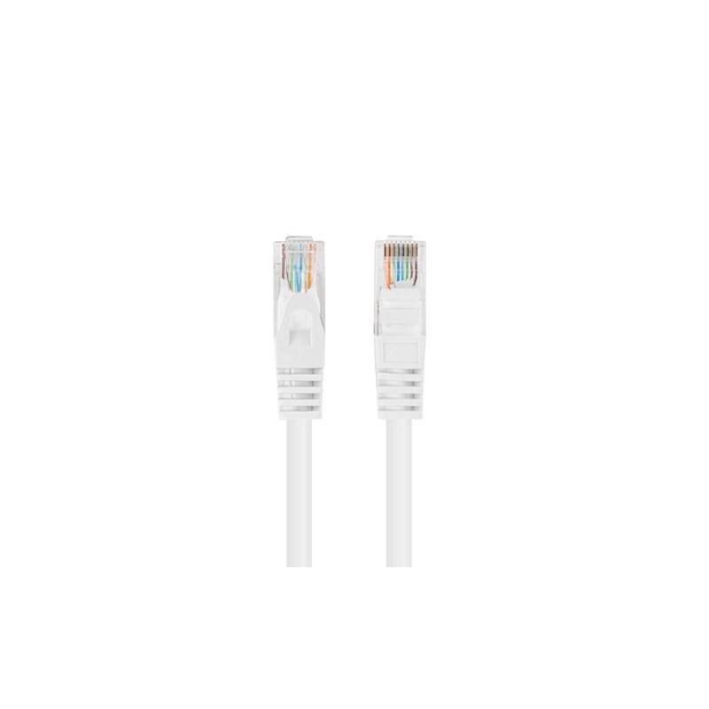Patchcord Lanberg UTP kat.6 2m biały 10-Pack