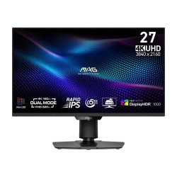 MSI Monitor MAG 274UPDF E16M 27 cali/LED/FHD/FLAT/160Hz/Czarny