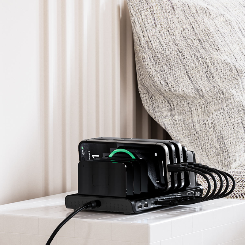 Unitek 10-portowa stacja ładowania USB-C i USB-A 240W | PartsPC.pl