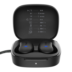 Belkin Słuchawki półotwarte douszne do spania, IPX4, Bluetooth 6.0, czarne