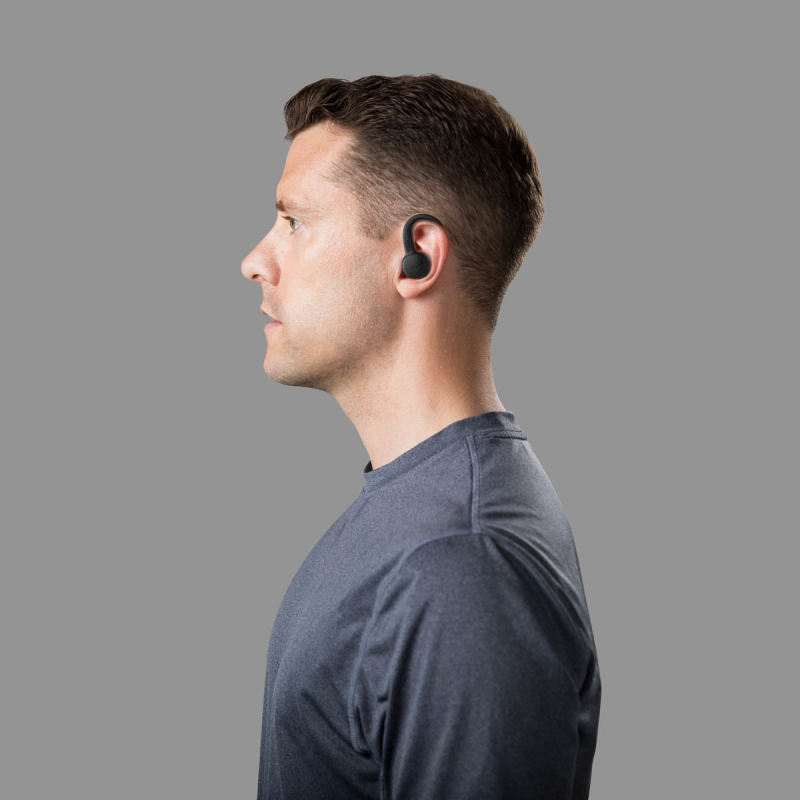 Belkin Słuchawki douszne z zaczepami, wodoodporne IP54, Bluetooth 5.4, czarne