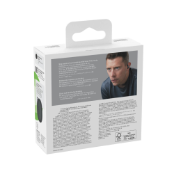 Belkin Słuchawki douszne z zaczepami, wodoodporne IP54, Bluetooth 5.4, czarne