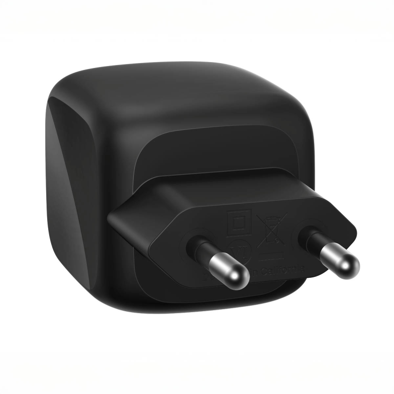 Belkin Ładowarka sieciowa, 2 porty USB-C, 50W, czarna