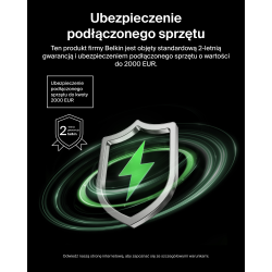 Belkin Ładowarka sieciowa, 2 porty USB-C, 50W, biała