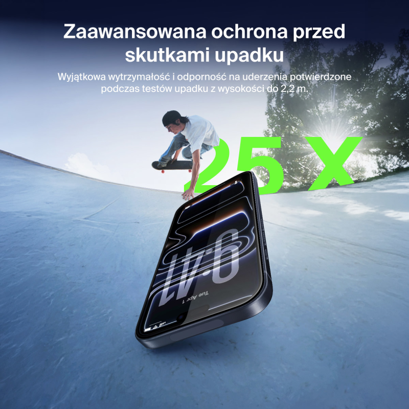Belkin Szkło na iPhone 17 Pro Max, UltraGlass 2, z aplikatorem