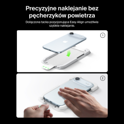 Belkin Szkło na iPhone Air, UltraGlass 2, z aplikatorem