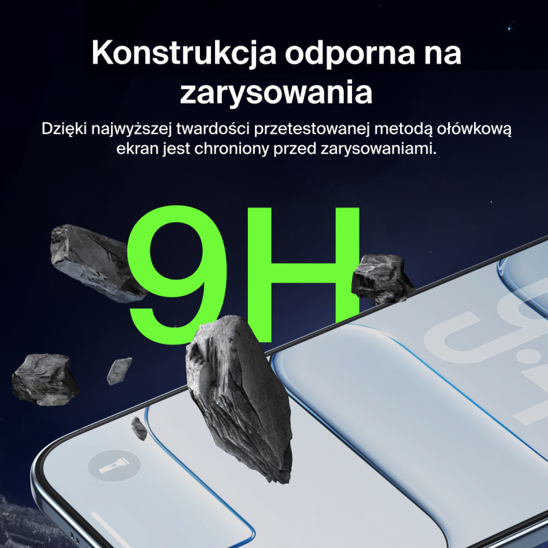 Belkin Szkło na iPhone Air, UltraGlass 2, z aplikatorem