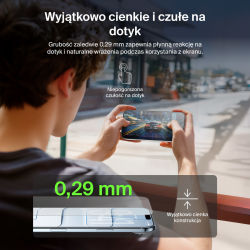 Belkin Szkło na iPhone Air, UltraGlass 2, z aplikatorem