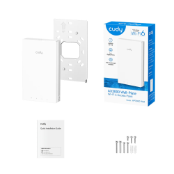 CUDY AP3000 wall | Access Point (AP), Wi-Fi 6, 2,4GHz/5GHz, Gigabit, PoE