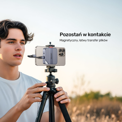 Unitek Magnetyczny czytnik kart SD/Micro SD 6w1 | PD100W | 4K@60Hz | 5Gbps