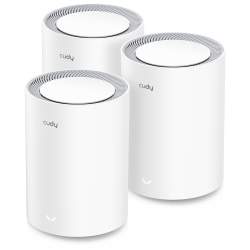 CUDY M3600(3-Pack) | Mesh, WiFi 7, 2,4GHz/5GHz, Gigabit