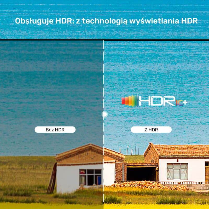 Unitek Kabel HDMI do DisplayPort 4K z zasilaniem USB-A | 4K@60Hz | HDR | 1,8 m