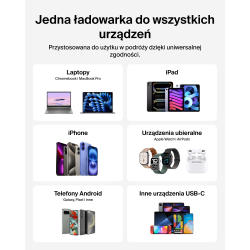 Belkin Ładowarka 100W GaN, 2x USB-C, USB-A, podróżna (EU, US, UK), biała