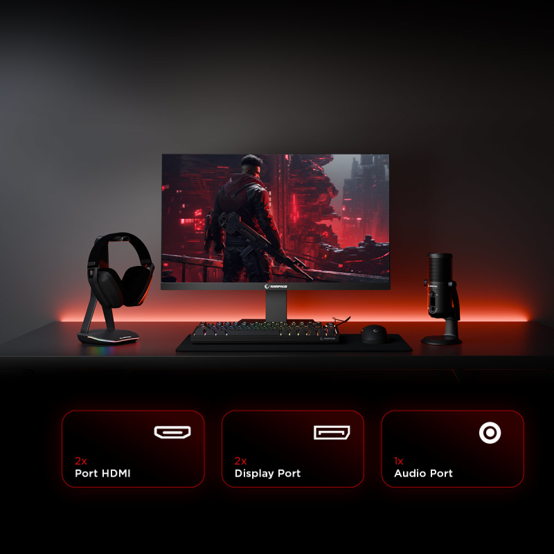 Rampage Miracle Monitor gamingowy 27'' 180Hz 1ms QHD 2K
