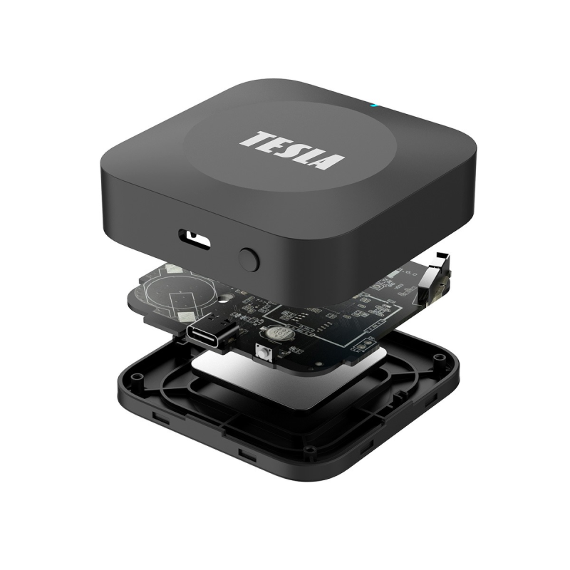 TESLA Bramka Zigbee ZH44 Wi-Fi i BLE do systemów smart home, czarna